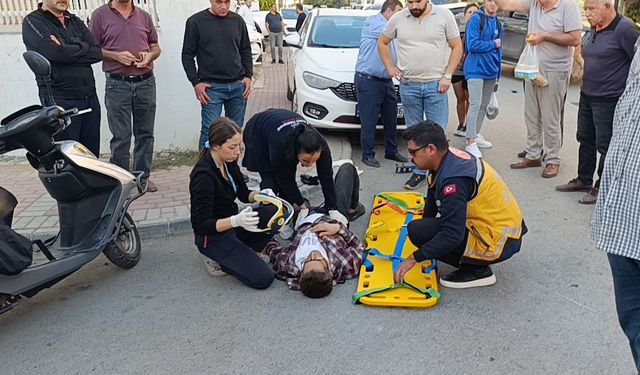 Antalya'da Alkollü Sürücünün Yol Açtığı Trafik Kazasında Motosiklet Sürücüsü Yaralandı