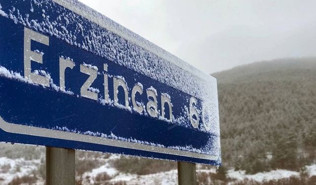 Erzincan’a Soğuk Hava Uyarısı: Sıcaklıklar 5-9 Derece Düşecek