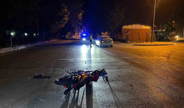 Eskişehir’de Ticari Taksi ile Motosikletin Çarpışması: Bir Yaralı