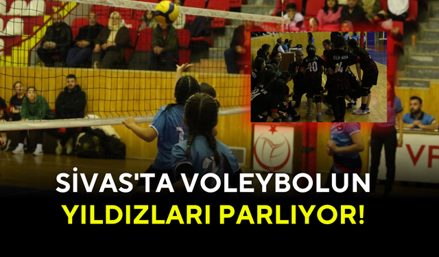 Sivas'ta Voleybolun Yıldızları Parlıyor!