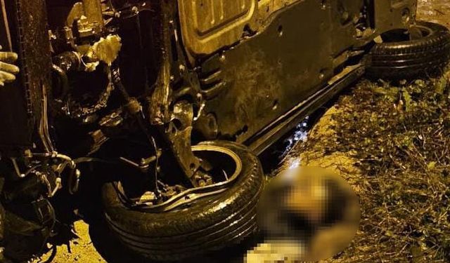 Bursa Kestel’de Feci Kaza! Sürücü, Takla Atan Otomobilin Altında Can Verdi