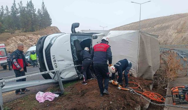 Şanlıurfa'da Dehşet Veren Kaza: Kamyonet Devrildi