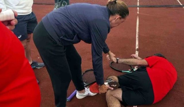 Tenis Kortunda Evlilik Teklifi: Sakatlanma Numarasıyla Gelen Mutlu Son