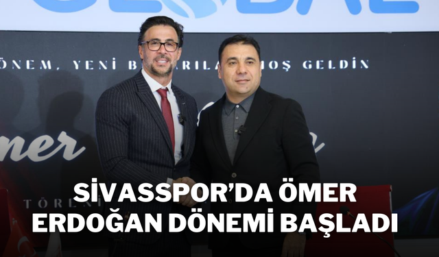 Sivasspor’da Ömer Erdoğan Dönemi Başladı