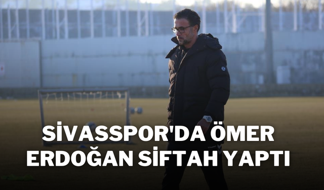 Sivasspor'da Ömer Erdoğan Siftah Yaptı