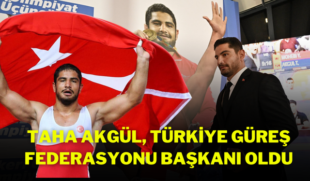 Taha Akgül, Türkiye Güreş Federasyonu Başkanı Oldu