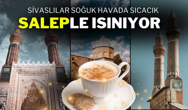 Sivaslılar Soğuk Havada Sıcacık Saleple Isınıyor