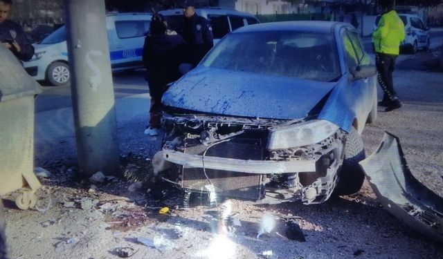 Adıyaman Gölbaşı'nda Otomobil ile Çapa Motoru Çarpıştı: 1 Yaralı