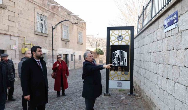 Talas’ta Türkçe Sokağı Projesi Hız Kazandı