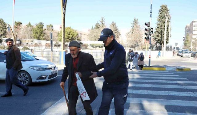 Mardin’de Yaya Geçitlerinde Güvenlik İçin Yeni Uygulama Başlatıldı