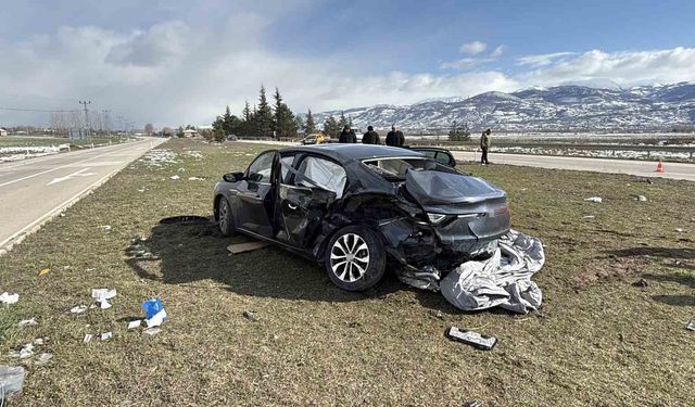 Trafik Kazası: 1’i Ağır 5 Yaralı