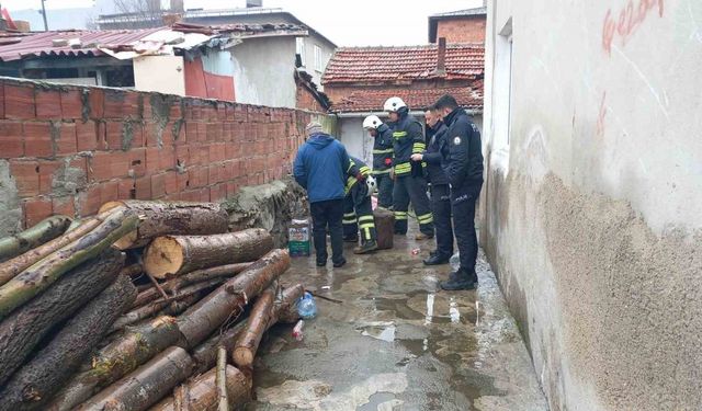 Tüp Alev Aldı, Mahallede Korku Dolu Anlar Yaşandı