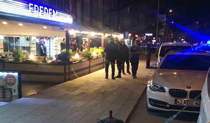 Konya Ereğli'de Pastanede Cinayet: 1 Ölü, 1 Yaralı!