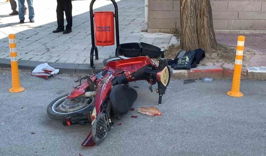 Karaman'da Elektrikli Bisiklet Kazası: 2 Yaralı