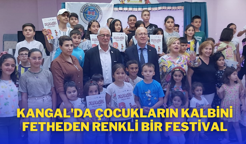 Kangal'da Çocukların Kalbini Fetheden Renkli Bir Festival