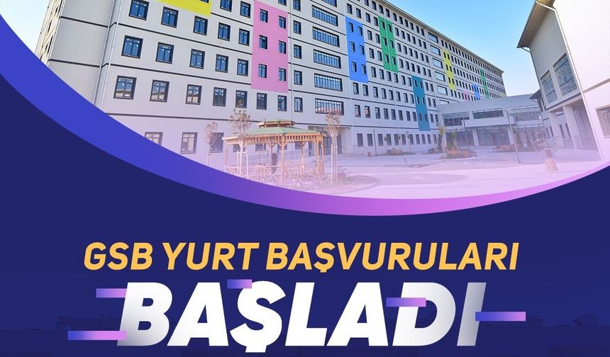 Gençlik ve Spor Bakanlığı’ndan Yurt Başvuruları İçin Duyuru