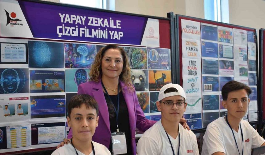 Karaman'da Lise Öğrencilerinin Yapay Zeka ile Çizgi Filmi Büyük İlgi Gördü