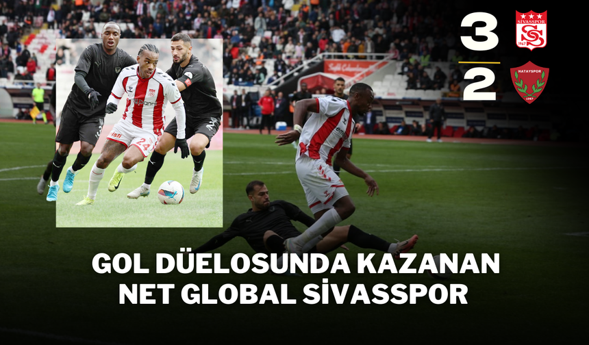 Gol Düelosunda Kazanan  Net Global Sivasspor