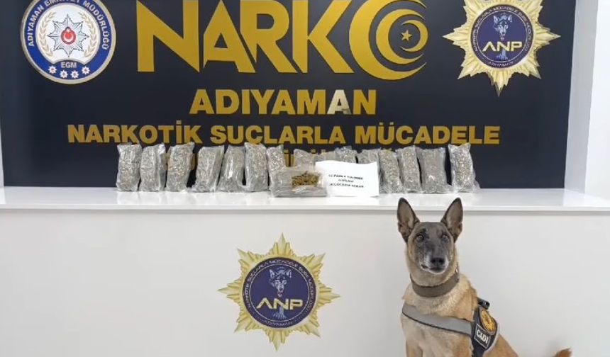 Adıyaman’da Uyuşturucu Operasyonu: Araçta 5 Kilogram Esrar Ele Geçirildi