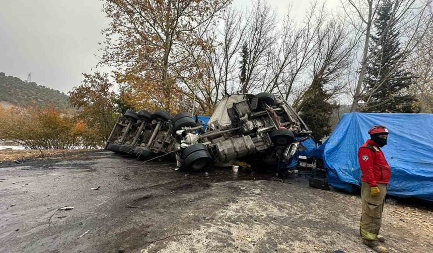 Dursunbey-Kütahya Yolu’nda Feci Kaza: Sürücü Hayatını Kaybetti