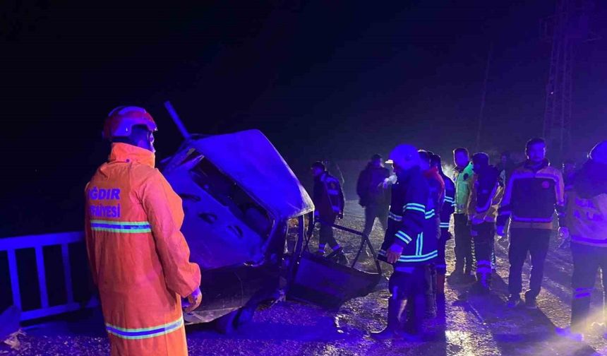 Iğdır’da Zincirleme Trafik Kazası: 2 Yaralı