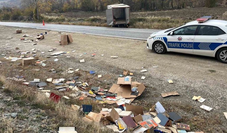 Kastamonu'da Bakanlığa Ait Kamyon Kaza Yaptı: 1 Yaralı