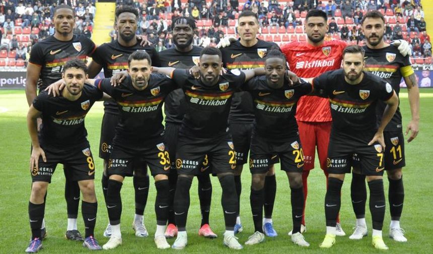 Kayserispor, Süper Lig'de 10 Maçtır Galibiyet Hasreti Yaşıyor