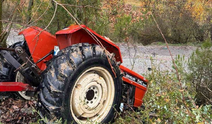 Sakarya'da Traktör Kazası: 1 Ölü, 3 Yaralı