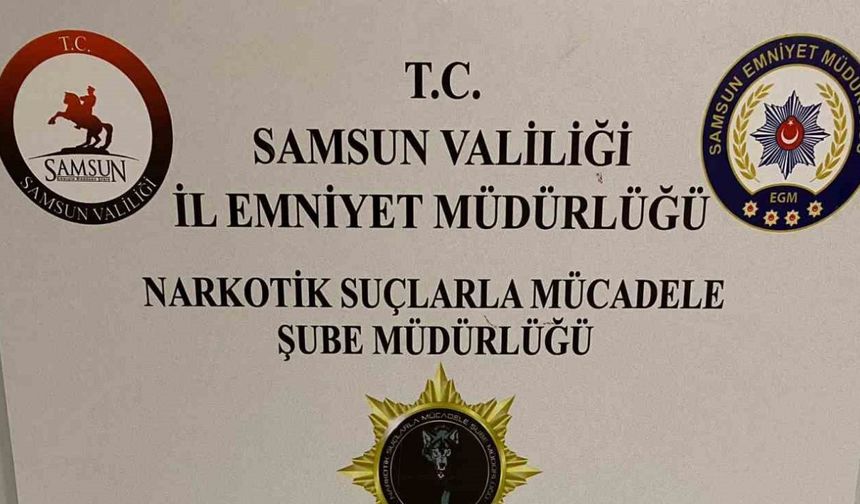 Samsun’da 64 Gram Metamfetaminle Yakalanan Şüpheli Gözaltına Alındı