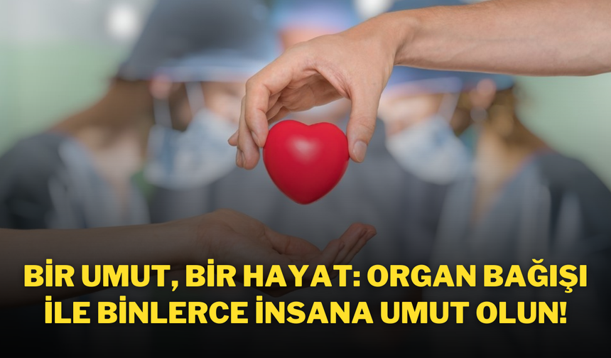 Bir Umut, Bir Hayat: Organ Bağışı ile Binlerce İnsana Umut Olun!