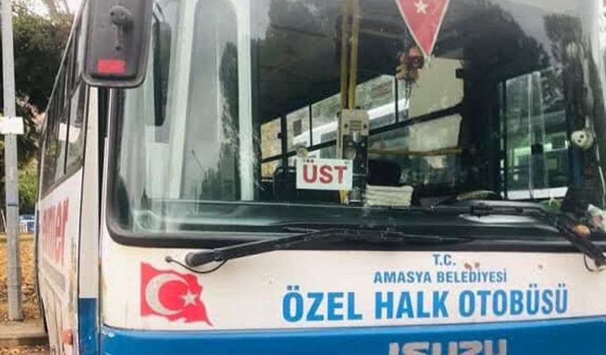 Amasya’da Özel Halk Otobüsü Şoförüne Ceza: Yolcu Son Durağa Kadar Götürülmeden İndirildi