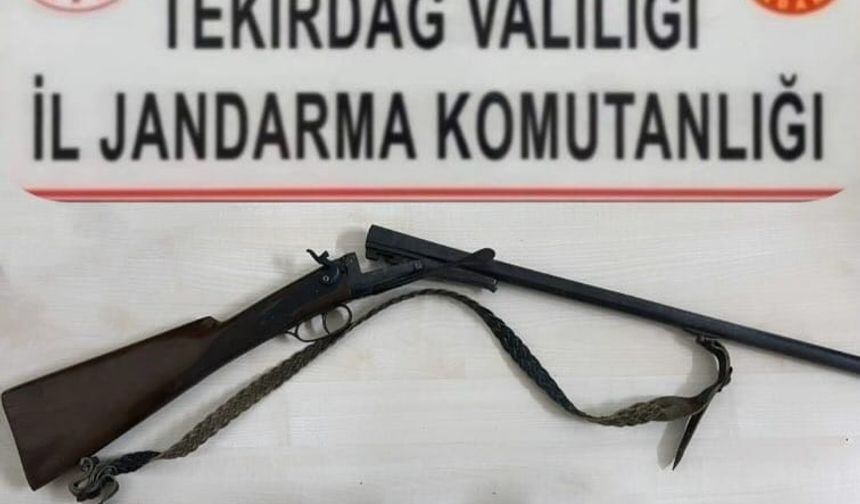 Tekirdağ’da Uyuşturucu, Kaçak İçki ve Ruhsatsız Silah Ele Geçirildi