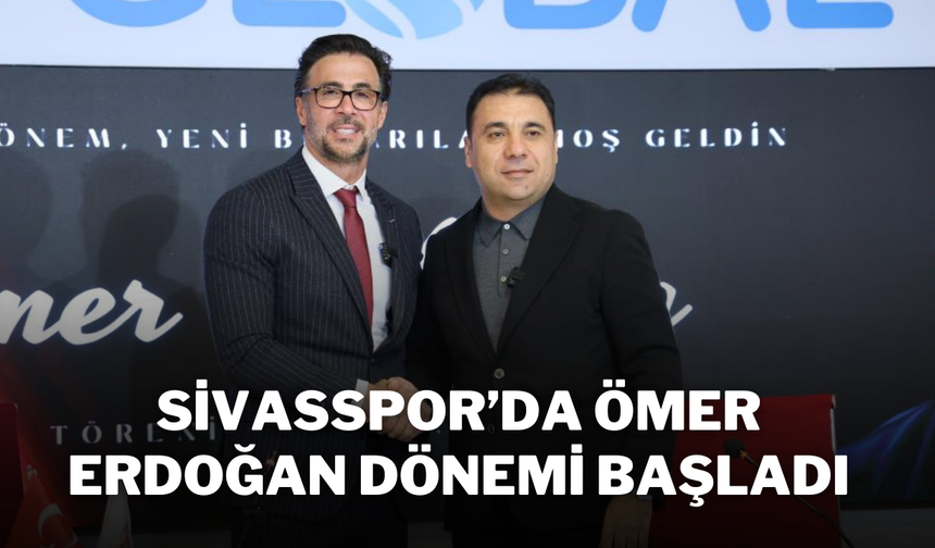 Sivasspor’da Ömer Erdoğan Dönemi Başladı