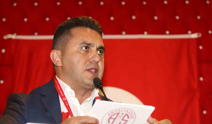 Antalyaspor Kulübü Başkanlık Seçimi: Mustafa Ergün Yeni Başkan