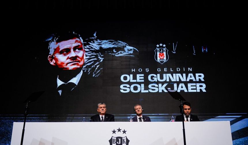 Beşiktaş'ta Ole Gunnar Solskjaer İmzaladı