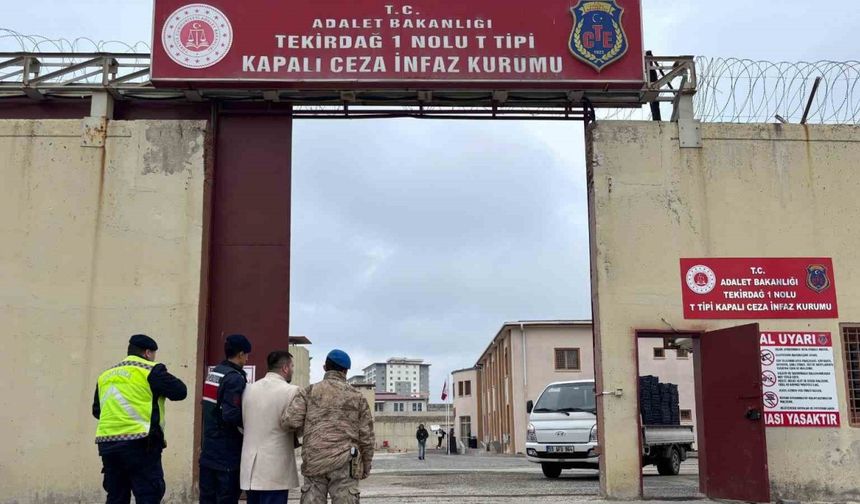 Çorlu’da Firar Eden Şahıs, Jandarmanın Titiz Çalışmasıyla Yakalanarak Cezaevine Gönderildi