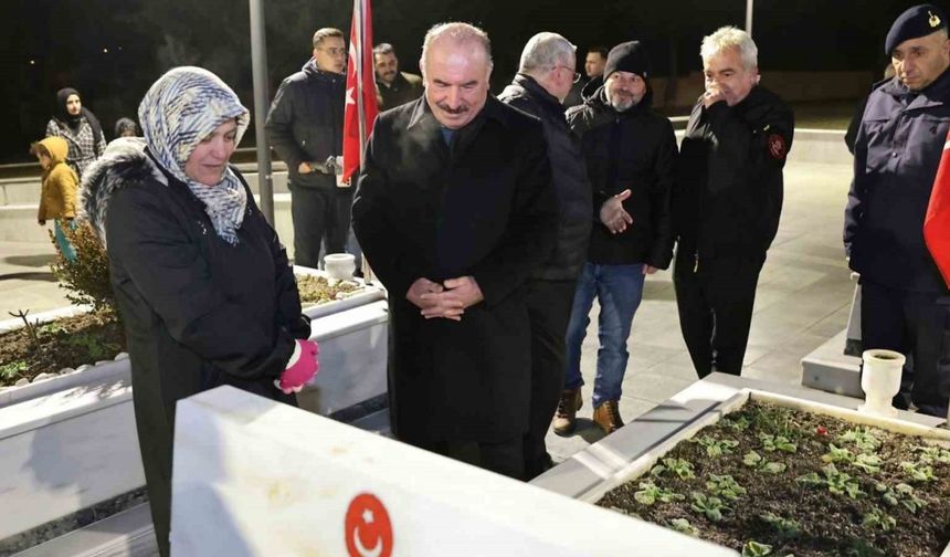 Çorum’da Yeni Yıla Şehit Aileleriyle Duygu Dolu Başlangıç