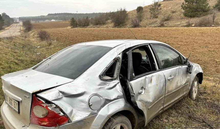 Kastamonu’da Feci Kaza: Tarlaya Uçan Otomobilde 3 Yaralı