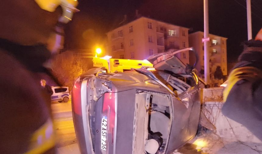 Konya Akşehir’de Trafik Kazası: 1’i Ağır, 5 Yaralı