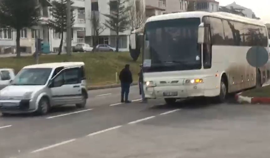 Kütahya’da Trafik Kazası: 1 Yaralı