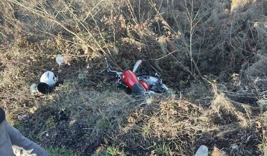 Tekirdağ’da Motosiklet Kazasında 2 Genç Yaralandı