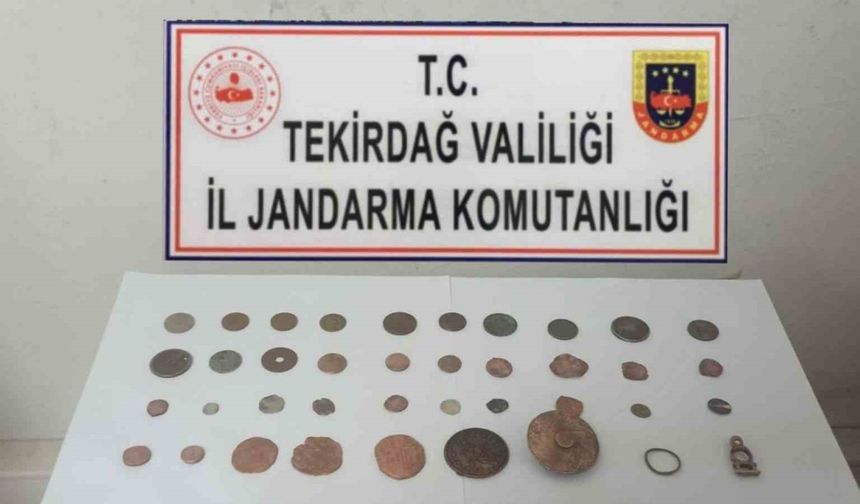 Tekirdağ’da Tarihi Eser Operasyonu: 2 Şüpheli Gözaltına Alındı