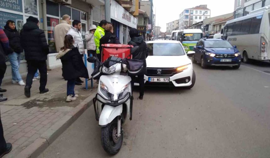 Tekirdağ'da Trafik Kazası: 1 Yaralı