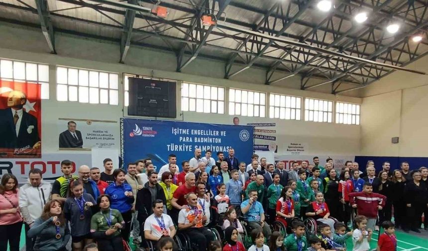 Türkiye Para Badminton Şampiyonasında Zirveye Çıktı