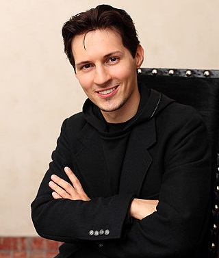 Pavel Durov Sitting Portrait