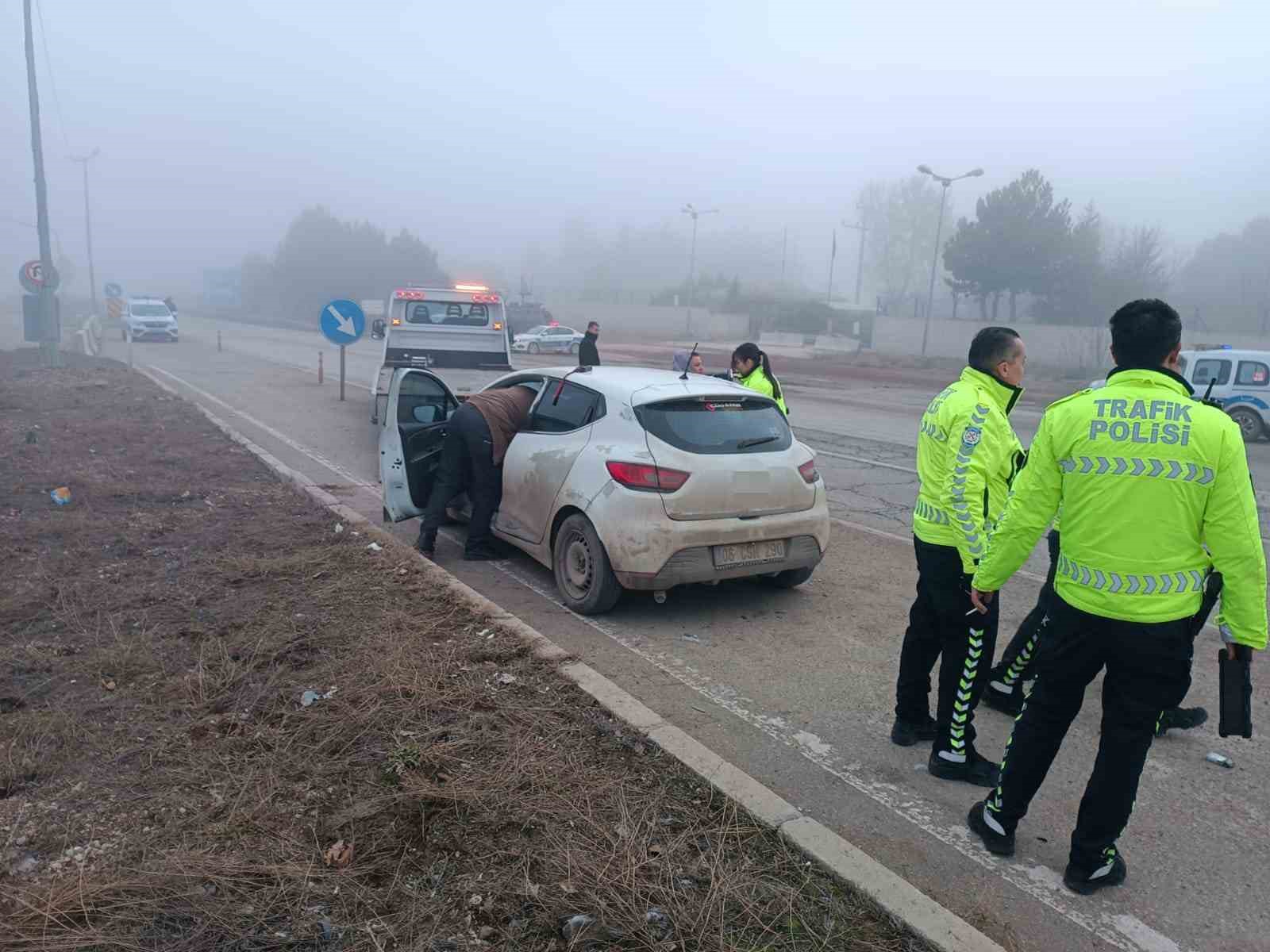 Ankara Elmadagda Polis Kontrol Noktasindan Kacan Surucu Yakalandi 6